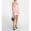 Prada Cupro-blend Minidress -Cheap Prada Store unnamed file 101