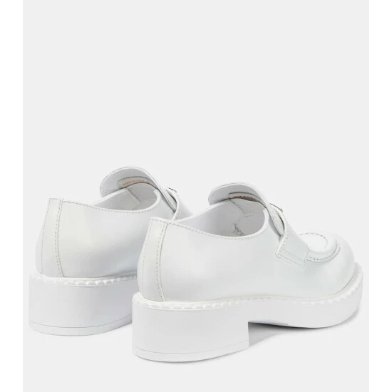 Prada Leather Loafers 4 Prada Leather Loafers - Image 2