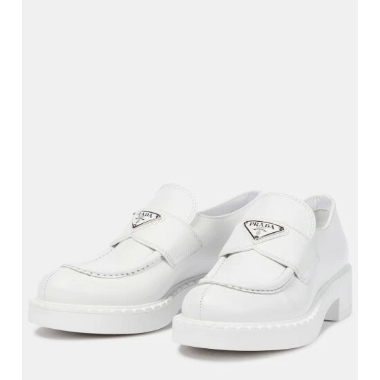 Prada Leather Loafers 6 Prada Leather Loafers - Image 4