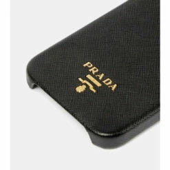 Prada IPhone 12 Leather Case