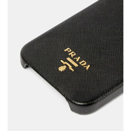 Prada IPhone 12 Leather Case 3 Prada IPhone 12 Leather Case
