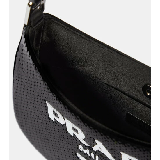 Prada Cleo Small Sequined Shoulder Bag 4 Prada Cleo Small Sequined Shoulder Bag - Image 2