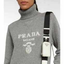 Prada Wool And Cashmere Mockneck Sweater -Cheap Prada Store unnamed file 1091