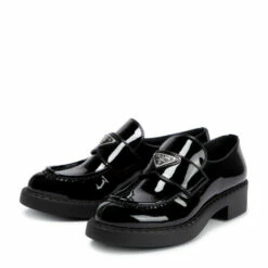 Prada Logo Patent Leather Loafers -Cheap Prada Store unnamed file 1117