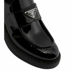 Prada Logo Patent Leather Loafers -Cheap Prada Store unnamed file 1118