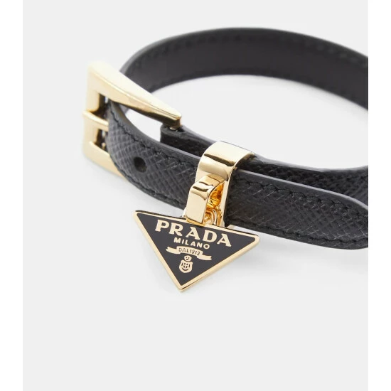 Prada Saffiano Leather Bracelet 4 Prada Saffiano Leather Bracelet - Image 2