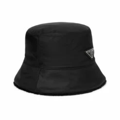 Prada Re-Nylon Shearling-lined Bucket Hat -Cheap Prada Store unnamed file 1139
