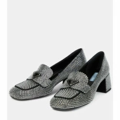 Prada 50 Embellished Satin Loafers -Cheap Prada Store unnamed file 1181