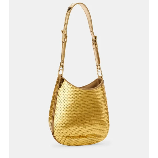 Prada Cleo Medium Sequined Shoulder Bag 5 Prada Cleo Medium Sequined Shoulder Bag - Image 3