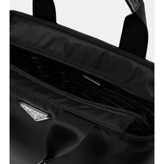Prada Leather-trimmed Nylon Tote 4 Prada Leather-trimmed Nylon Tote - Image 2