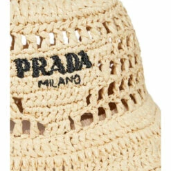 Prada Raffia Bucket Hat -Cheap Prada Store unnamed file 1244