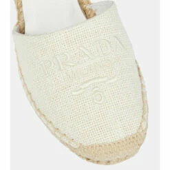 Prada Logo Embroidered Espadrille Wedges -Cheap Prada Store unnamed file 1250