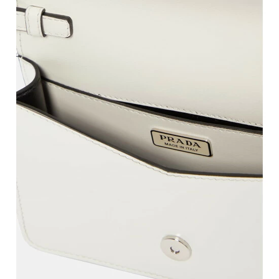 Prada Triangle Mini Leather Crossbody Bag 4 Prada Triangle Mini Leather Crossbody Bag - Image 2