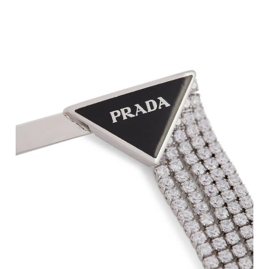 Prada Set Of 2 Embellished Hair Clips 4 Prada Set Of 2 Embellished Hair Clips - Image 2