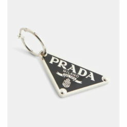Prada Logo Hoop Earring -Cheap Prada Store unnamed file 1351