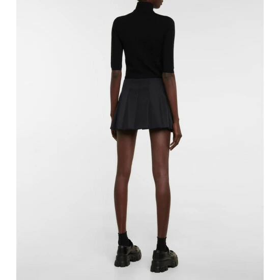 Prada Pleated Miniskirt 4 Prada Pleated Miniskirt - Image 2