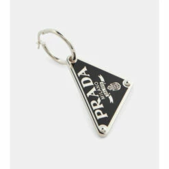 Prada Symbole Logo Sterling Silver Single Earring -Cheap Prada Store unnamed file 1375