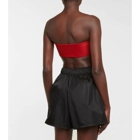 Prada Logo Nylon Bustier Top 4 Prada Logo Nylon Bustier Top - Image 2
