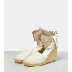 Prada Espadrille Linen Wedge Sandals -Cheap Prada Store unnamed file 143