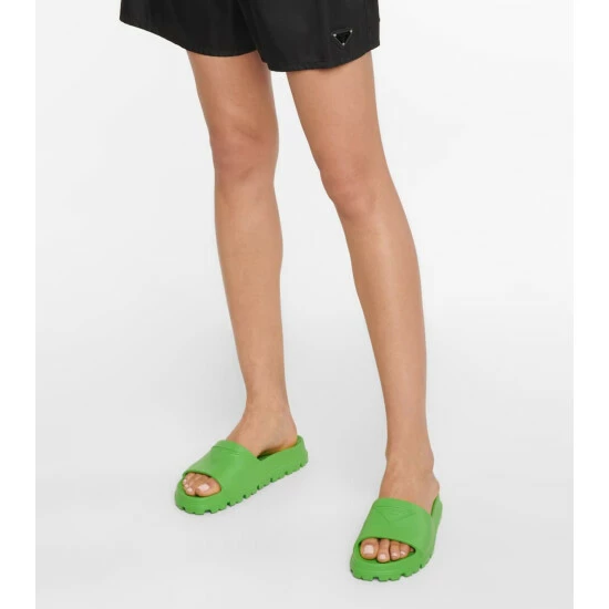 Prada Sandals Slider Rubber Slides 5 Prada Sandals Slider Rubber Slides - Image 3