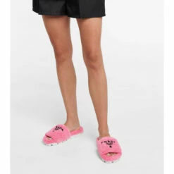 Prada Logo Faux Shearling Slides 9 Prada Logo Faux Shearling Slides -Cheap Prada Store unnamed file 1471