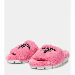 Prada Logo Faux Shearling Slides 10 Prada Logo Faux Shearling Slides -Cheap Prada Store unnamed file 1472