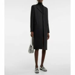 Prada Embellished Satin Loafers