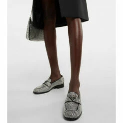 Prada Embellished Satin Loafers -Cheap Prada Store unnamed file 1476