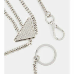 Prada Embellished Keychain