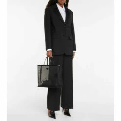 Prada Large Leather-trimmed Mesh Tote -Cheap Prada Store unnamed file 1498