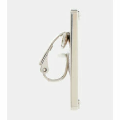 Prada Logo Clip-on Single Earring
