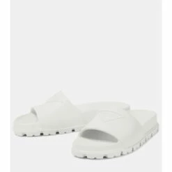 Prada Logo Rubber Slides -Cheap Prada Store unnamed file 1511