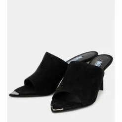 Prada Logo Suede Mules -Cheap Prada Store unnamed file 1516