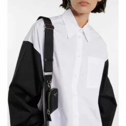 Prada Re-Nylon And Cotton Poplin Shirt -Cheap Prada Store unnamed file 1525