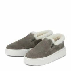 Prada Macro Shearling-lined Suede Sneakers -Cheap Prada Store unnamed file 1560