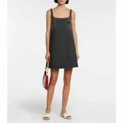 Prada Saffiano Leather Slides