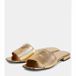 Prada Metallic Leather Sandals -Cheap Prada Store unnamed file 1585