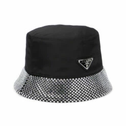 Prada Re-Nylon Embellished Bucket Hat -Cheap Prada Store unnamed file 1604