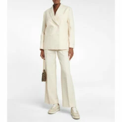 Prada Double-breasted Cotton Blazer