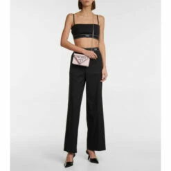 Prada Logo Leather Shoulder Bag -Cheap Prada Store unnamed file 1614