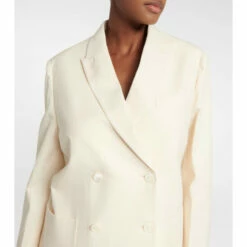 Prada Double-breasted Cotton Blazer 9 Prada Double-breasted Cotton Blazer -Cheap Prada Store unnamed file 163