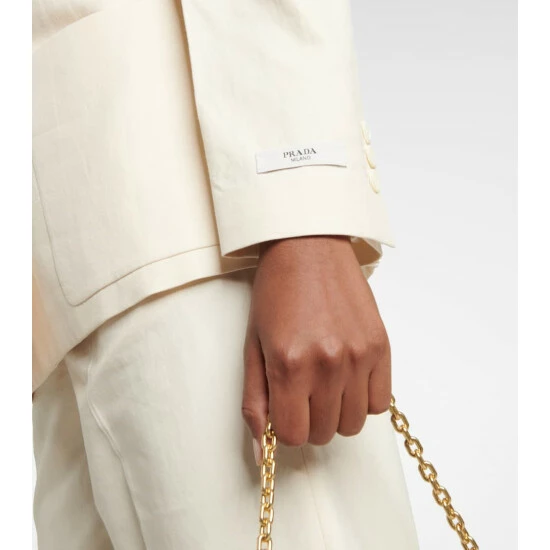 Prada Double-breasted Cotton Blazer 6 Prada Double-breasted Cotton Blazer - Image 4