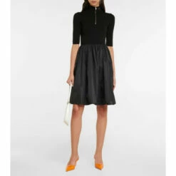 Prada Nylon Midi Dress