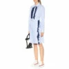 Prada Ruffle-trimmed Striped Cotton Dress -Cheap Prada Store unnamed file 1674