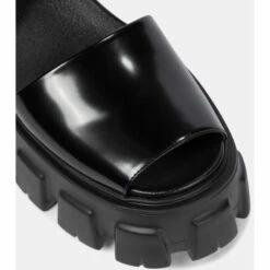 Prada Brushed Leather Platform Sandals -Cheap Prada Store unnamed file 1705