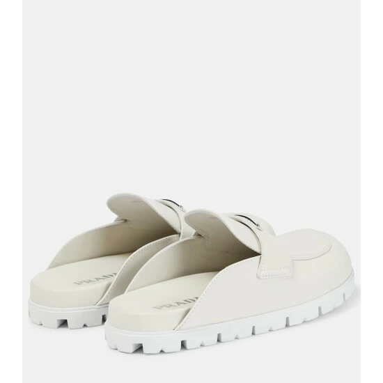 Prada Leather Slippers 4 Prada Leather Slippers - Image 2