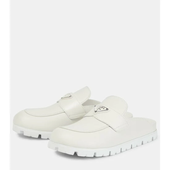 Prada Leather Slippers 6 Prada Leather Slippers - Image 4