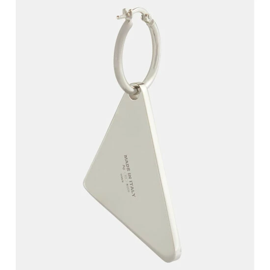 Prada Embellished Logo Single Earring 6 Prada Embellished Logo Single Earring - Image 4