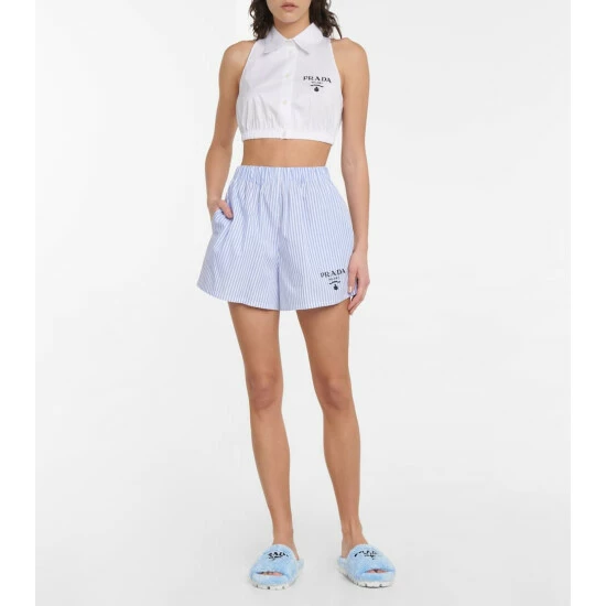 Prada Logo Terry Slides 3 Prada Logo Terry Slides