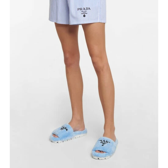 Prada Logo Terry Slides 5 Prada Logo Terry Slides - Image 3